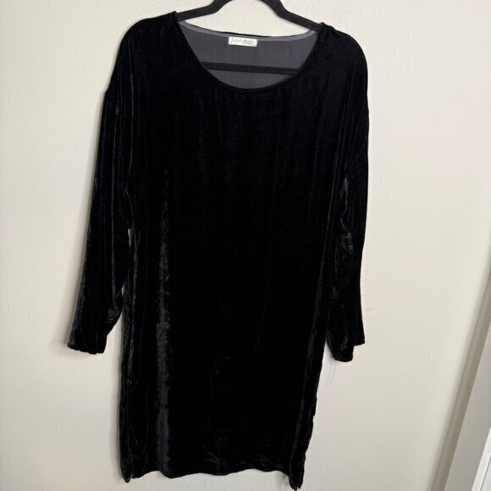 Free People x CP Shades Women's‎ Black Long Sleeve Midi Dress - Size S Small